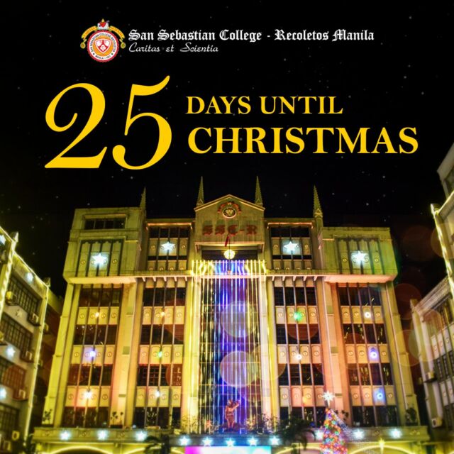 Sebastinians, only 25 days to go before Christmas!

#Christmas2024
#SSCRMNL
#BravoBaste